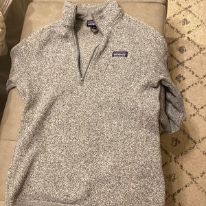 Grey half zip Patagonia